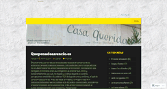 Desktop Screenshot of casaquerida.com